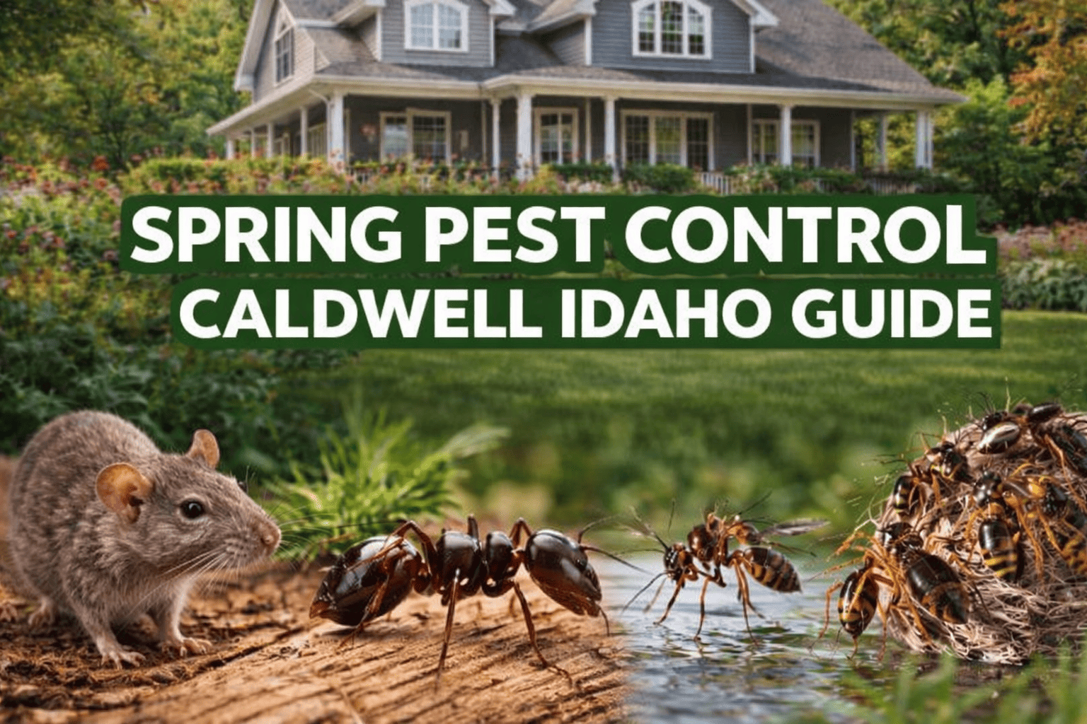 Spring Pest Control Caldwell Idaho Guide